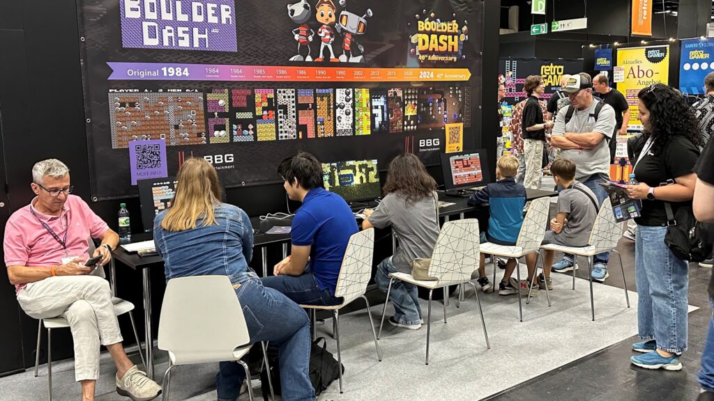 Gamescom 2024 BBG Entertainment Boulder Dash 40th Anniversary
